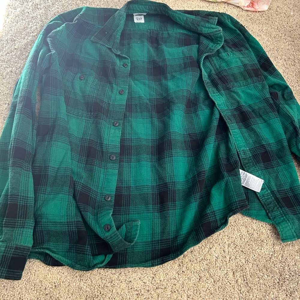 Green Gap Flannel